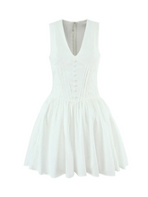 Stella Floral Corset-Style Mini Dress